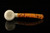 srv - Pear Block Meerschaum Pipe with fitted case M5168