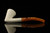 srv - Sitting Dublin Block Meerschaum Pipe with fitted case M5169