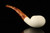 Tomato Block Meerschaum Pipe with pouch M5192