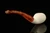 Tomato Block Meerschaum Pipe with pouch M5192