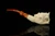 srv - Rose in Claw Block Meerschaum Pipe with fitted case M5197