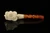 srv - Rose in Claw Block Meerschaum Pipe with fitted case M5197