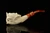 srv - Rose in Claw Block Meerschaum Pipe with fitted case M5197