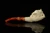 srv - Rose in Claw Block Meerschaum Pipe with fitted case M5197