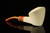 srv - Freehand Block Meerschaum Pipe by Emin Brothers with fitted case M5204