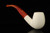 srv - Bent Billiard Block Meerschaum Pipe with fitted case M5208