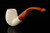 srv - Bent Billiard Block Meerschaum Pipe with fitted case M5208
