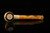 srv - Sitting Rhodessian Block Meerschaum Pipe with fitted case M5210