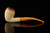 srv - Sitting Rhodessian Block Meerschaum Pipe with fitted case M5210
