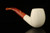srv - Bent Billiard Block Meerschaum Pipe with fitted case M5211