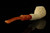 srv - Deep Lattice Block Meerschaum Pipe by Kenan with fitted case M5213