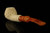 srv - Deep Lattice Block Meerschaum Pipe by Kenan with fitted case M5213