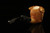 srv - Tiger Block Meerschaum Pipe by Kenan with fitted case M5222