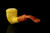 srv - Tomahawk Churchwarden Dual Stem Meerschaum Pipe by Kudret with case M5229