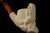 Eagle Hand Carved Block Meerschaum Pipe by I. Baglan in a fitted case 6278