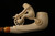 Cycler Hand Carved Block Meerschaum Smoking Pipe in a fitted CASE 7439
