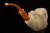 Eagle Medallion Claw Hand Carved Meerschaum Pipe by I. Baglan in case 8449