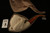 Eagle Medallion Claw Hand Carved Meerschaum Pipe by I. Baglan in case 8449