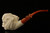 Skull in Claw Block Meerschaum Pipe by I. Baglan in a fitted case 8577