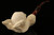 Eagle's Claw Hand Carved Block Meerschaum Pipe in custom case 9936