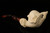 Eagle's Claw Hand Carved Block Meerschaum Pipe in custom case 9936