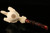 Eagle's Claw Hand Carved Block Meerschaum Pipe in custom case 9936