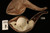 Eagle's Claw Hand Carved Block Meerschaum Pipe in custom case 9936