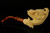 Eagle's Claw Hand Carved by KUDRET Block Meerschaum Pipe in custom case 9984
