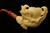 Eagle's Claw Hand Carved by KUDRET Block Meerschaum Pipe in custom case 9984