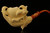 Eagle's Claw Hand Carved by KUDRET Block Meerschaum Pipe in custom case 9984