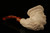 Chef Hand Carved Block Meerschaum Pipe by I. Baglan with custom case 10036