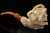 Skull n Snake in Eagle's Claw Block Meerschaum Pipe with case 10060