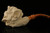 Skull n Snake in Eagle's Claw Block Meerschaum Pipe with case 10060