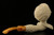 Princess Diana Memorial Pipe Block Meerschaum with custom case 9263r