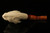 Skull in Claw Block Meerschaum Pipe by I. Baglan with custom case 10681