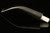 Meerschaum Pipe Stem Length: 3.5" / 8.5 cm. comes with a Fitting for Meerschaum Pipes - Black Color