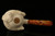 Sultan Suleiman the Magnificent Hand Carved Block Meerschaum Pipe in CASE 11082