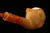 Tiger Block Meerschaum Pipe Carved by Kenan with custom case