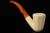 Octagon Hand Carved Block Meerschaum Pipe with custom CASE 11994
