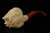 Skull & Octopus Block Meerschaum Pipe by I. Baglan with custom CASE 12041