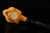 Pirate of Caribbean Meerschaum Pipe Hand Carved by Kenan with custom case 12295