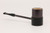 Nording Compass Gun Metal Briar Smoking Pipe with pouch