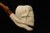 SKULL & SNAKE Meerschaum Pipe by E. CEVHER 1703 W/CASE