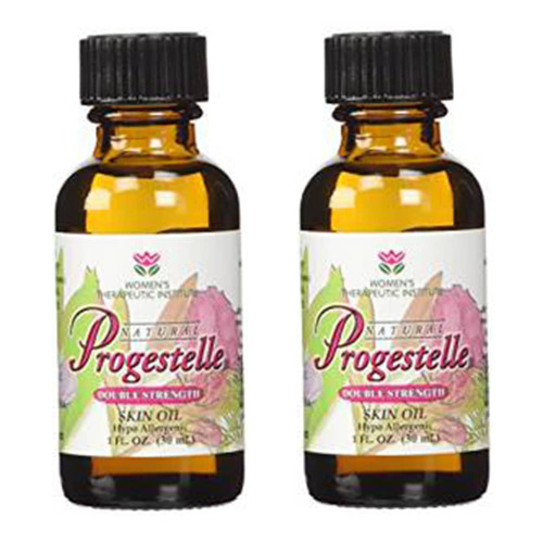 Two Bottles of Progesterone