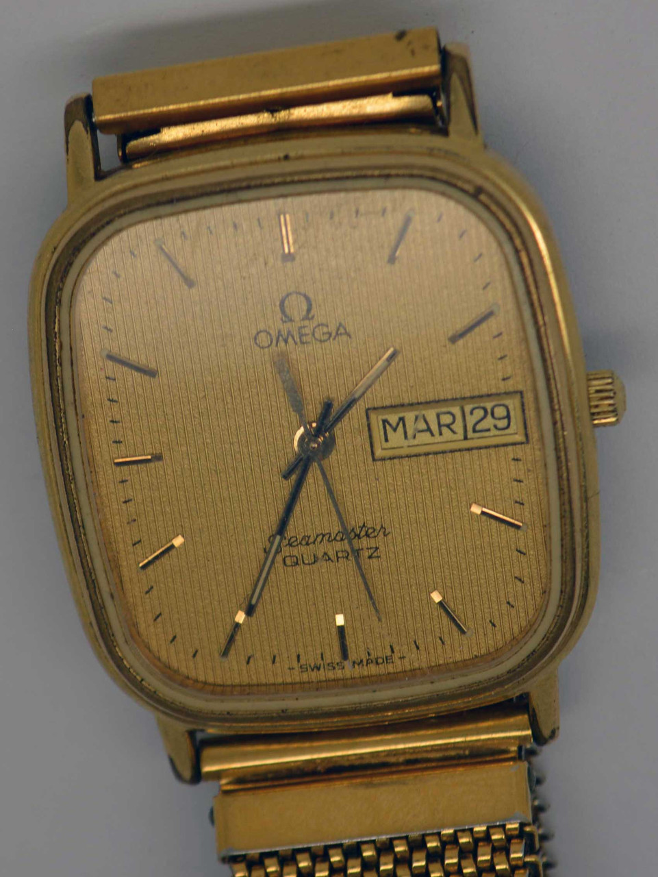 OMEGA Seamaster Ladies Gold Plated Wristwatch. Ref: 196 0302.1