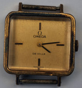 VTG OMEGA DE VILLE Ladys Gold Plated Wristwatch. Ref: 511.0375, Cal: 625. For Service