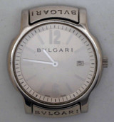 BVLGARI SOLOTEMPO Steel Wristwatch. Ref: ST-35-S. Cal: MVE002