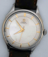 VTG OMEGA Auto Bumper Steel Watch. Ref: 2637-6. Cal: 354.