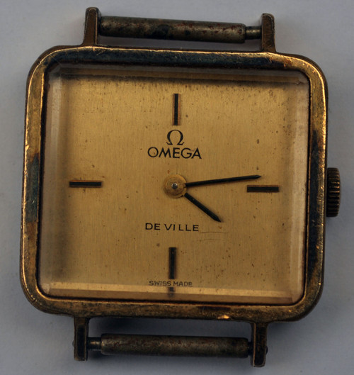 VTG OMEGA DE VILLE Ladys Gold Plated Wristwatch. Ref: 511.0375, Cal: 625. For Service