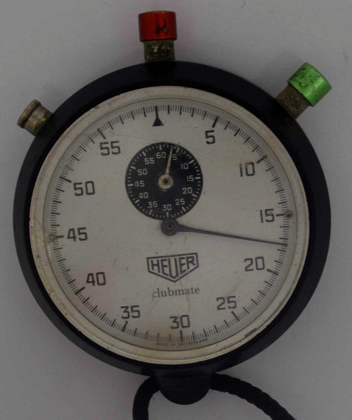 Vintage HEUER Clubmate PVD Stopwatch. For Parts/Repairs